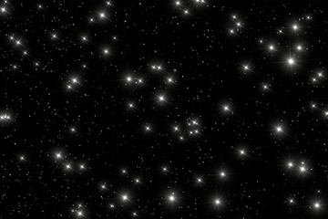 Universe filled with stars.