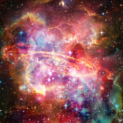 Galaxy and stars. The elements of this image furnished by NASA.
