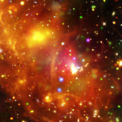 Obraz premium Starry outer space. The elements of this image furnished by NASA.