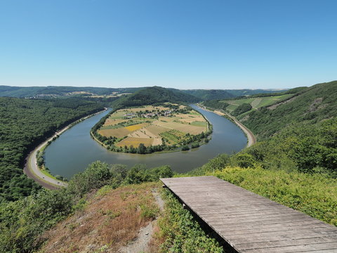 kleine Saarschleife bei Hamm
