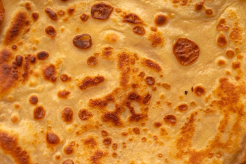 Freshly baked pancake