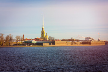 Obraz premium Peter-Pavel's Fortress. Russia. Saint Petersburg