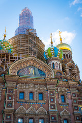 Obraz premium Cathedral of the Resurrection of Christ. Saint Petersburg