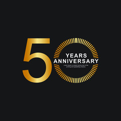 Fototapeta premium 0 Year Anniversary Vector Template Design Illustration