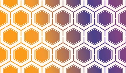 Template Background With Curved Line. Vector Illustration. Abstract Blurred Gradient. For Flyer, Screen, Business Presentation