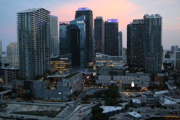 The Downtown Miami Brickell Area