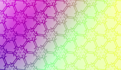 Naklejka premium Smooth Abstract Colorful Gradient Backgrounds with Geometric pattern. For Your Graphic Wallpaper, Cover Book, Banner. Vector Illustration.