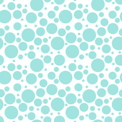 Abstract seamless pattern with randomly dots. Abstract background with little circles. Vector illustration.