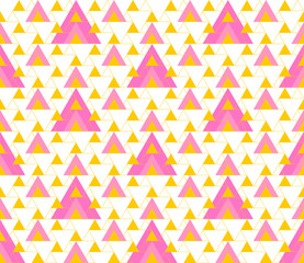 Triangular background. Seamless geometric pattern. Seamless abstract triangle geometrical background. Infinity geometric pattern. Vector illustration.