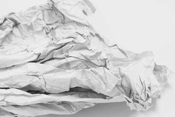 Torn crumpled paper recycled texture background