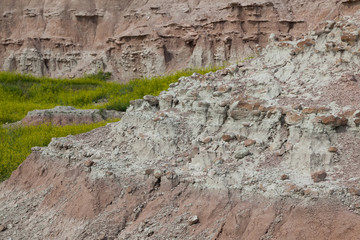 Badlands National Park Mountain Formations