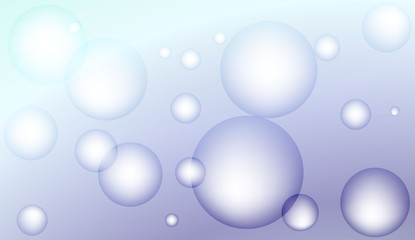 Blurred decorative design with bubbles. For elegant pattern cover book. Vector illustration.
