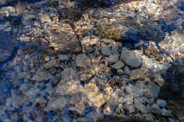 Stones in the water