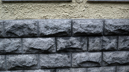 Wall with cubic
