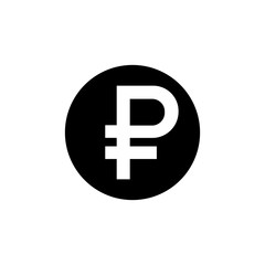 Russian ruble icon
