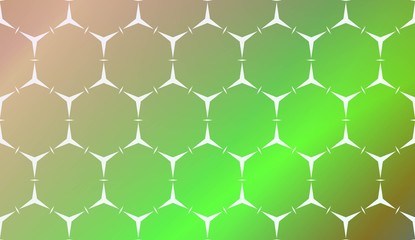 Layout With Curved Line. Abstract Hipster Pattern. Gradient Background. Design For Screen, Presentation, Wallpaper. Holiday Object. Vector Illustration