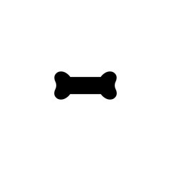 Dog bone icon logo