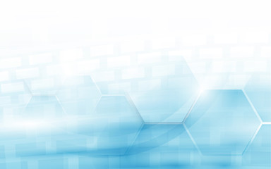 Abstract geometric technology digital hi tech concept and Futuristic design background