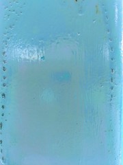 Naklejka na ściany i meble Blue painted metal background or texture