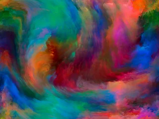 Foto auf Acrylglas Gemixte farben Energie des Hintergrunds