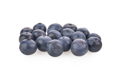 Fresh Blueberry on white background