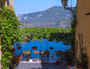 Castel Gandolfo, Italy, lakeview