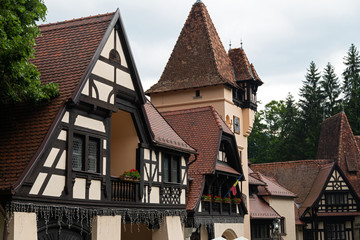 Pelisor Castle in Sinaia, Romania