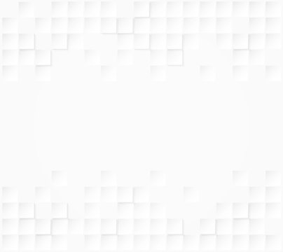 Abstract. Embossed paper square white Background ,light and shadow .Vector. © lim_pix