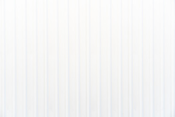 Obraz premium White corrugated metal wall texture. Horizontal background texture.
