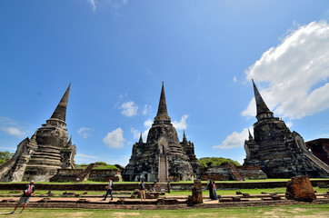 Fototapeta premium アユタヤ歴史公園