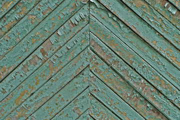  old wooden wall texture with cracked paint