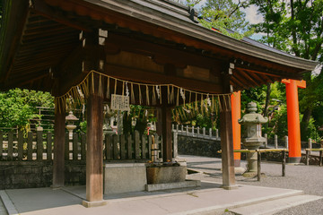 Fototapeta na wymiar Local temple in japan - Kyoto