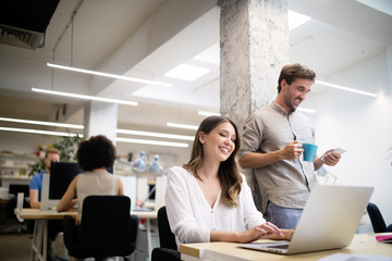 Business people meeting good teamwork in office