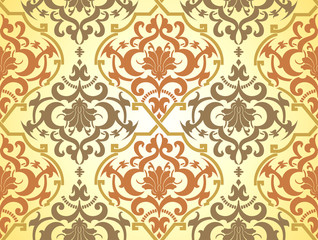 Arabesque Tile Seamless Pattern