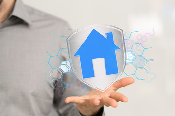 Model of the house and digital iot