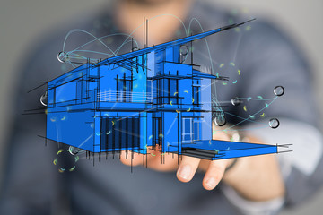 Smart home: Smarthome house automation icon