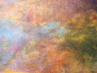 hand draw colorful oil paint abstract background.