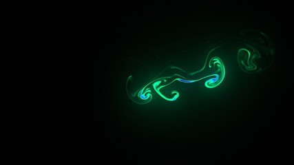 Magic space texture, pattern, looks like colorful smoke and fire