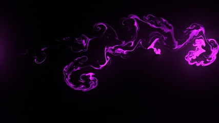 Magic space texture, pattern, looks like colorful smoke and fire