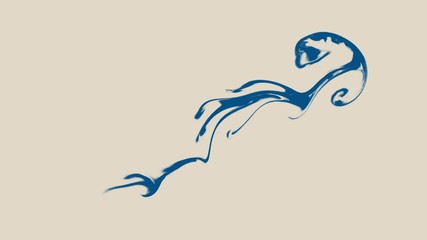 Fototapeta premium Magic space texture, pattern, looks like colorful smoke and fire