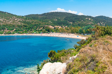 Top View Beach Coastline