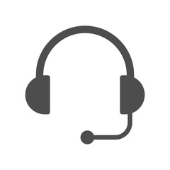 headphones vector icon