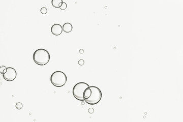 White bubbles