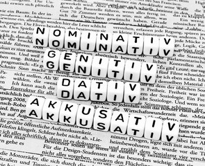 Nominativ Genitiv Dativ Akkusativ Deutsche Grammatik