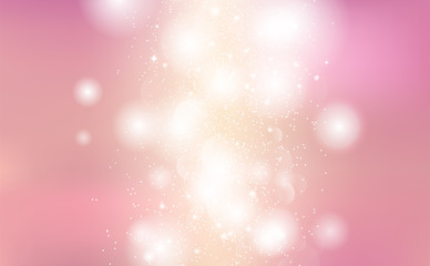 Abstract background, stars glowing shimmer sparkle glittery, pastel romantic light ray shiny vector