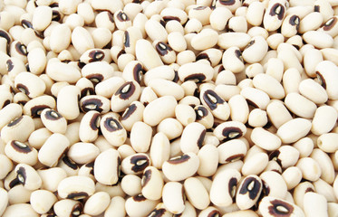 Black eyed beans background