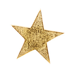 Christmas decor closeup on a white background. Isolated - Image