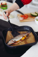 cooking fish