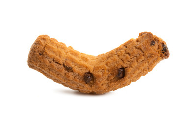 chocolate chip cookies isolated