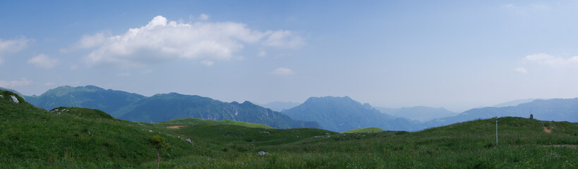 Panorama val Taleggio Alpi Orobie Italia